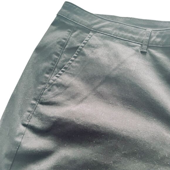 NYDJ Black Bermuda Shorts Size 18W Pockets NWT - Picture 2 of 11